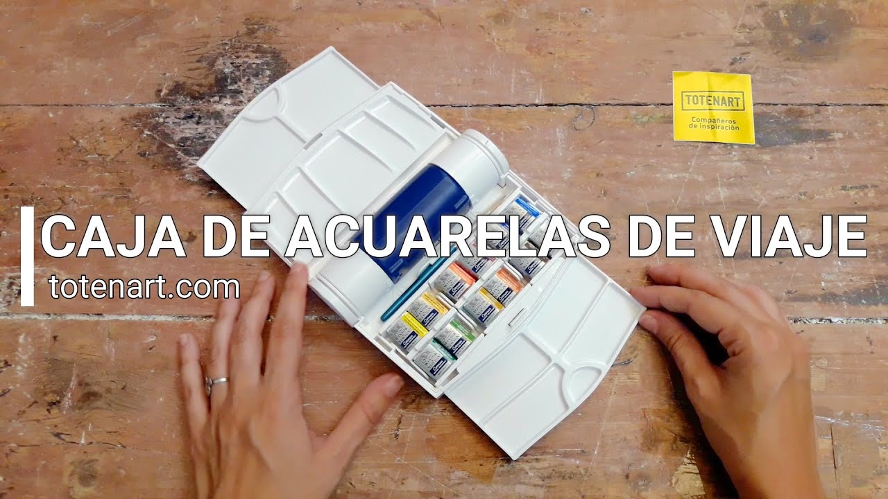 Caja de Acuarelas de Campo Winsor&Newton |  Cotman Watercolours Field Plus 📦 Unboxing