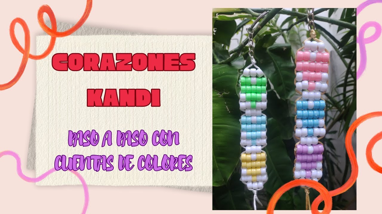 Hermosos Corazones con Chaquiras o Cuentas Kandi!♡ DIY perfecto para expresar amor!♡
