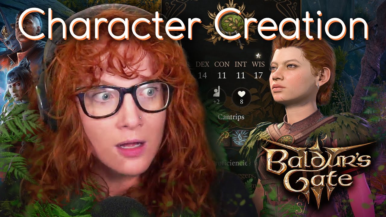 First Time in Character Creation of Baldur's Gate 3 - Ep 0