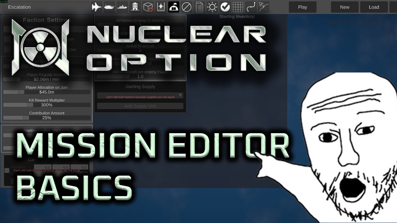 Nuclear Option - Mission Editor Basics Tutorial (OUTDATED)