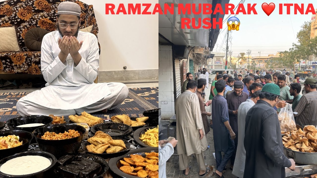 Ramzan Mubarak 🌙 | Our First Sehri + Frozen Items Shopping + Iftar Vlog