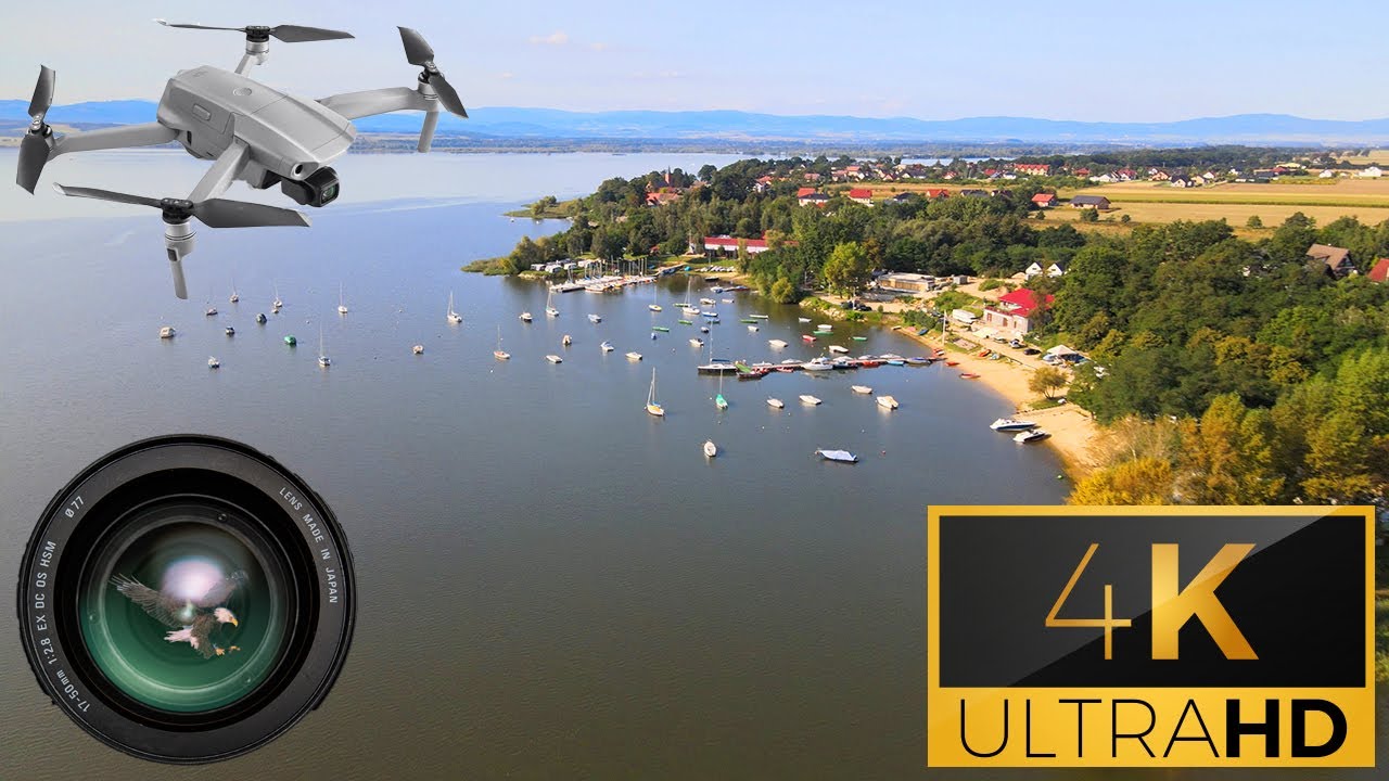 Jezioro Nyskie [4K Polska dronem] DJI Mavic Air 2