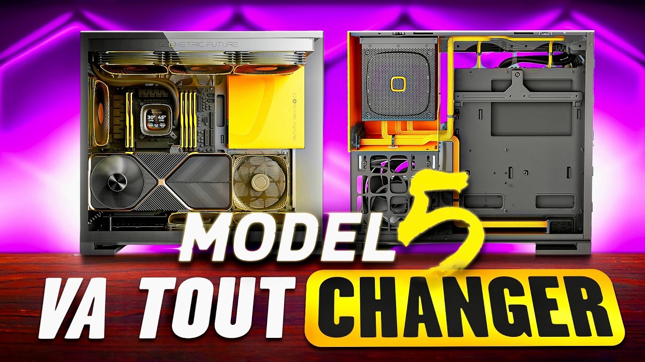 Ce boîtier gamer n’est PAS comme les autres… Geometric Future Model 5