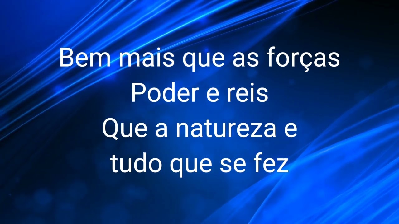Aline Barros: Bem Mais Que Tudo... Playback com legenda...2 Tons Abaixo