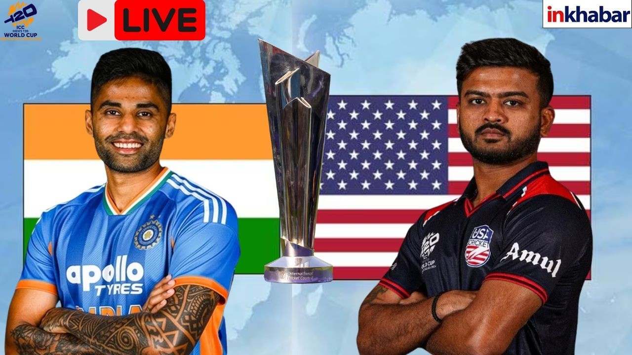 T20 World Cup LIVE: IND vs USA LIVE Score | India vs USA T20 World Cup Live Commentary