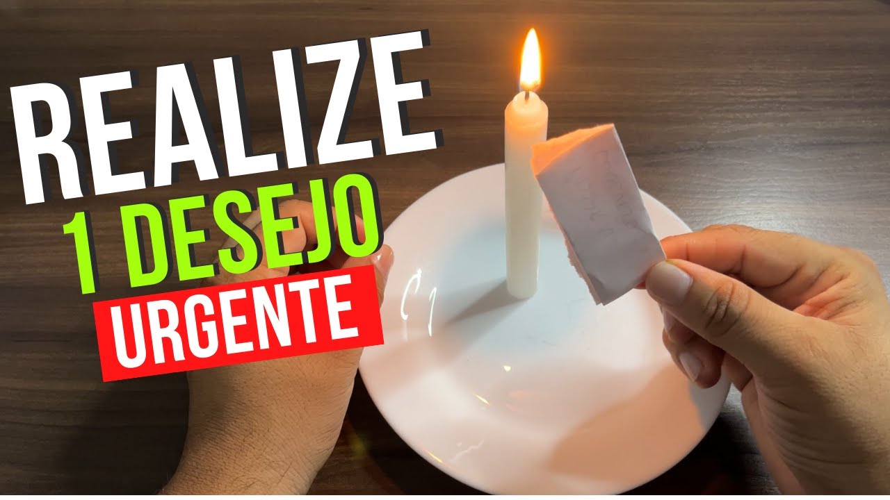 FAÇA UM PEDIDO E REALIZE COM ESSE RITUAL PODEROSO