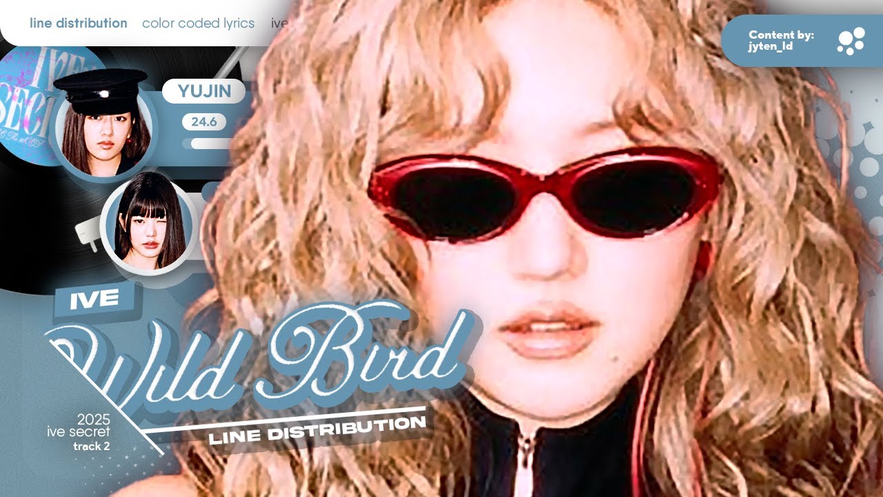 IVE (아이브) ~ Wild Bird (Line Distribution + Color Coded Lyrics)