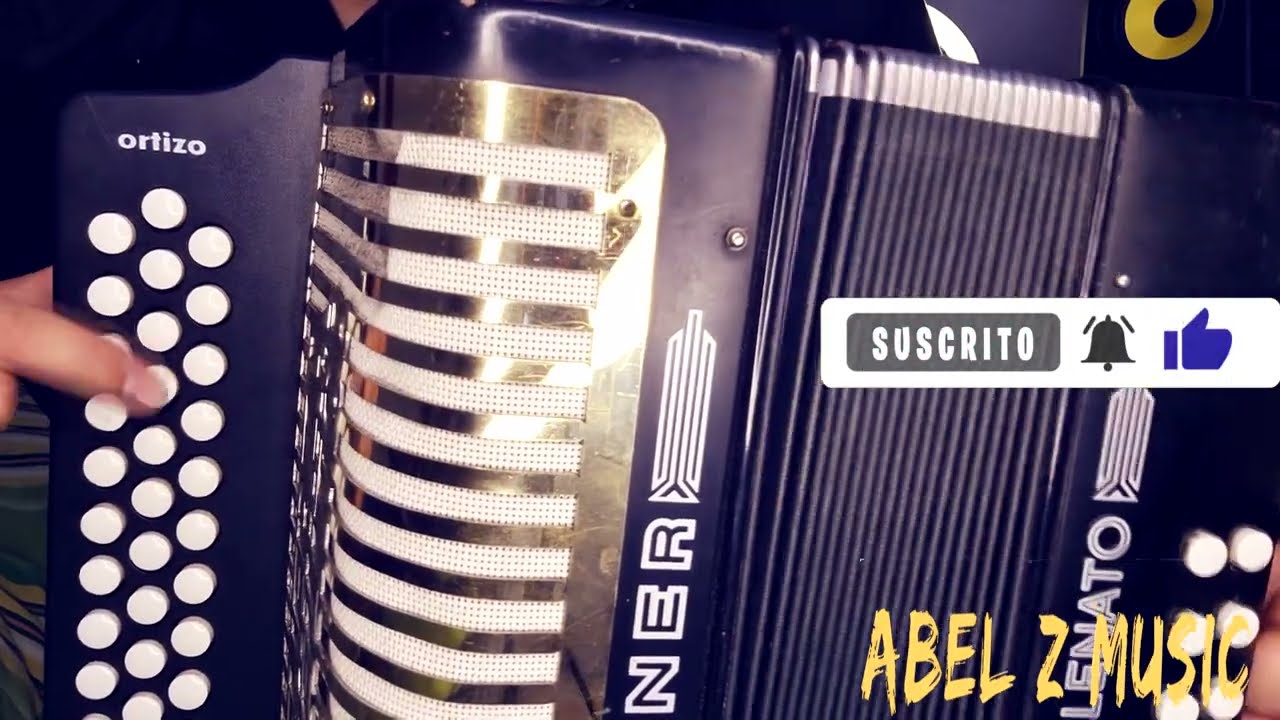 CHARANGA CAMPESINA en Acordeon vallenato, como tocar, tutorial completo