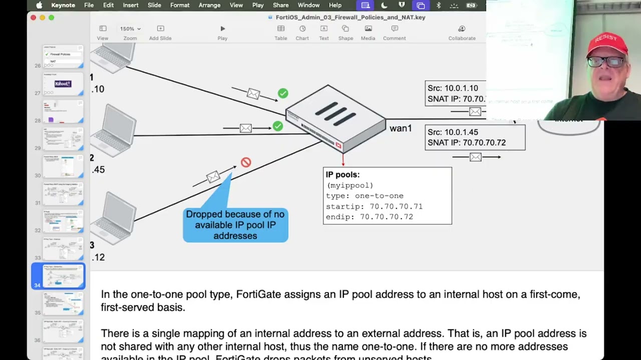 FortiOS Admin Lesson 3 Part 2