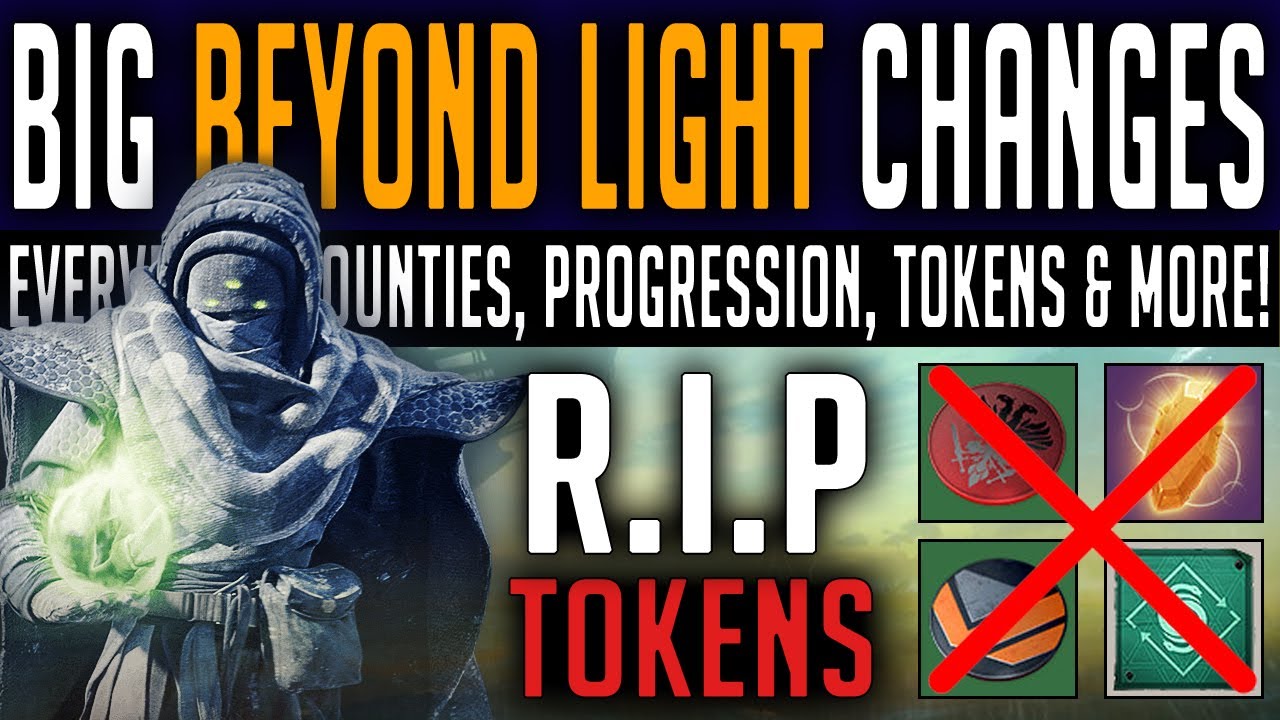 Destiny 2 | HUGE VENDOR CHANGES! Power CHANGES! Eververse, Item Removal, Tokens, Bounties & MORE!