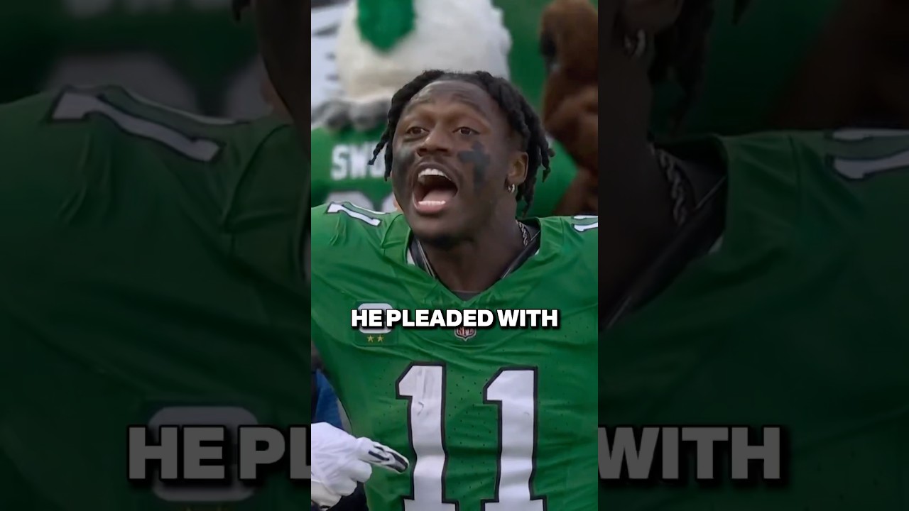 AJ Brown Trades Jersey To Fan For The Football 🙌