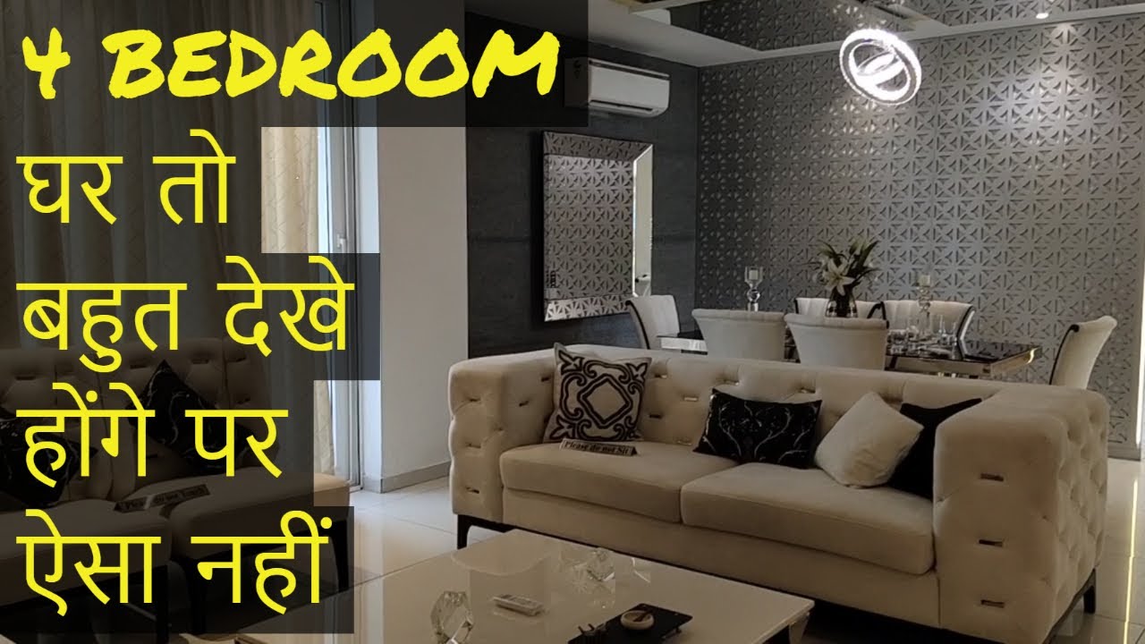 Green Lotus Saksham Zirakpur, Chandigarh | 4 Bedroom 2809 Sq Ftलक्ज़री घर और साथ में  Luxury interior