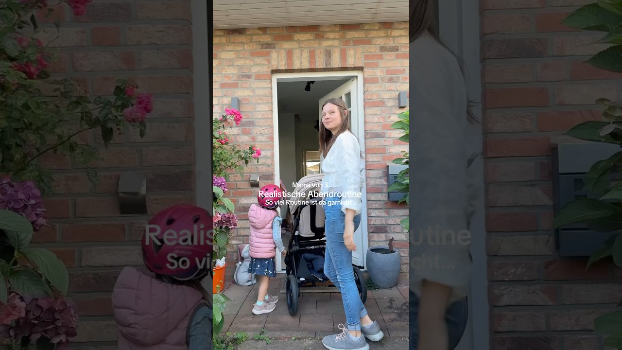 Abendroutine mit 3 Kindern - Familyvlog - Mama mit 18