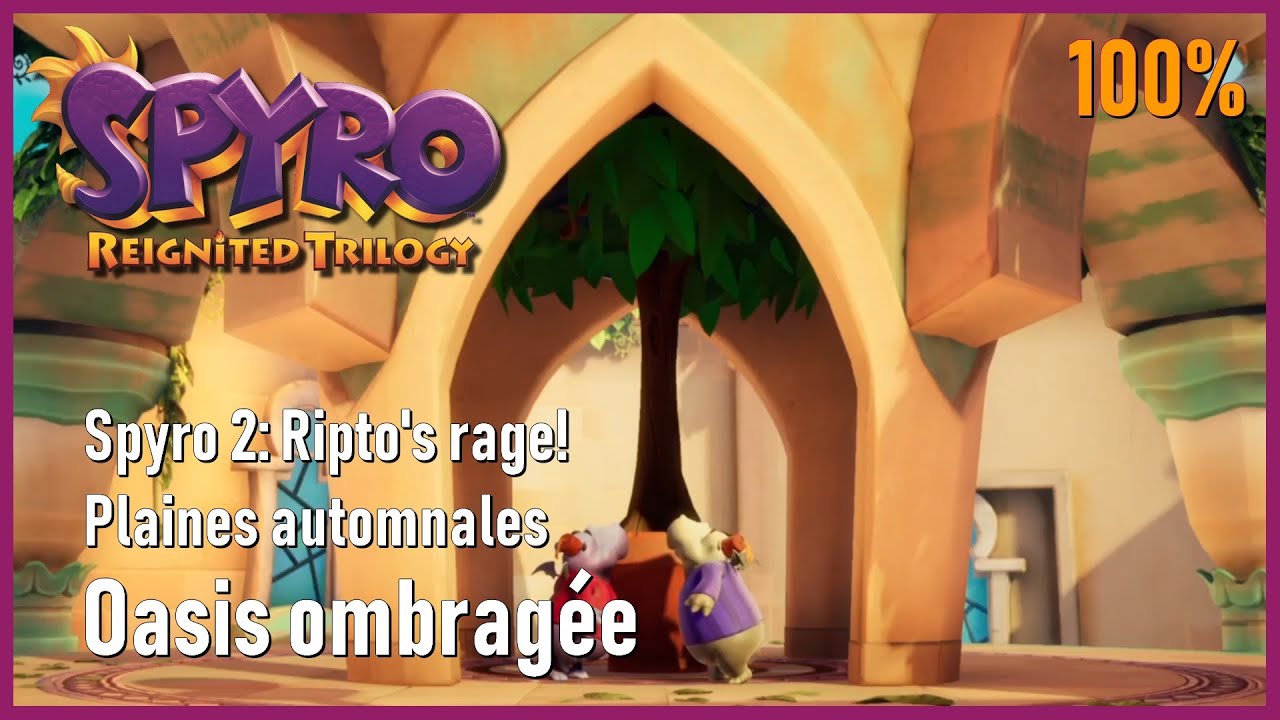 Spyro 2: Ripto's rage! - Plaines automnales - Oasis ombragée