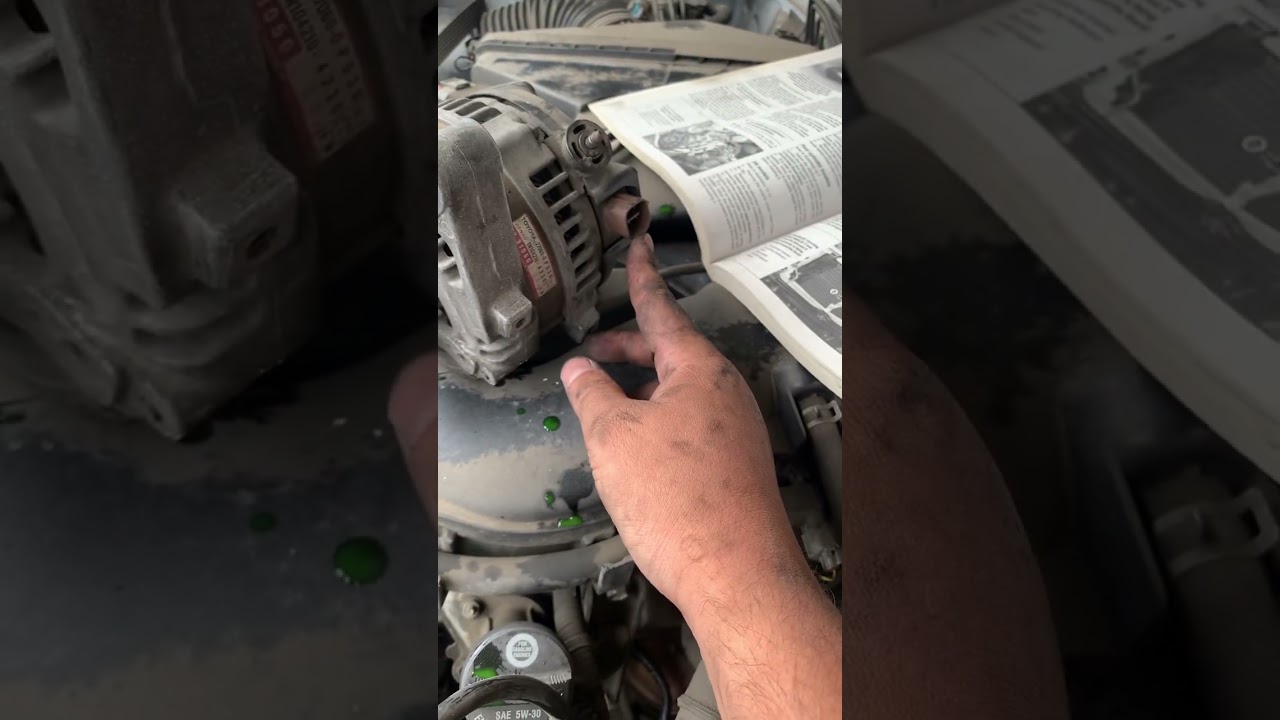 2010 Tacoma crank shaft position sensor location