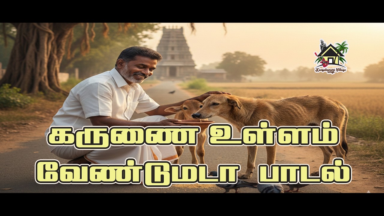 கருணை உள்ளம் வேண்டுமடா மனுஷா பாடல் | அன்பு பாசம் வளர்க்கணுமடா | Karunai Ullam Vendumadaa Song