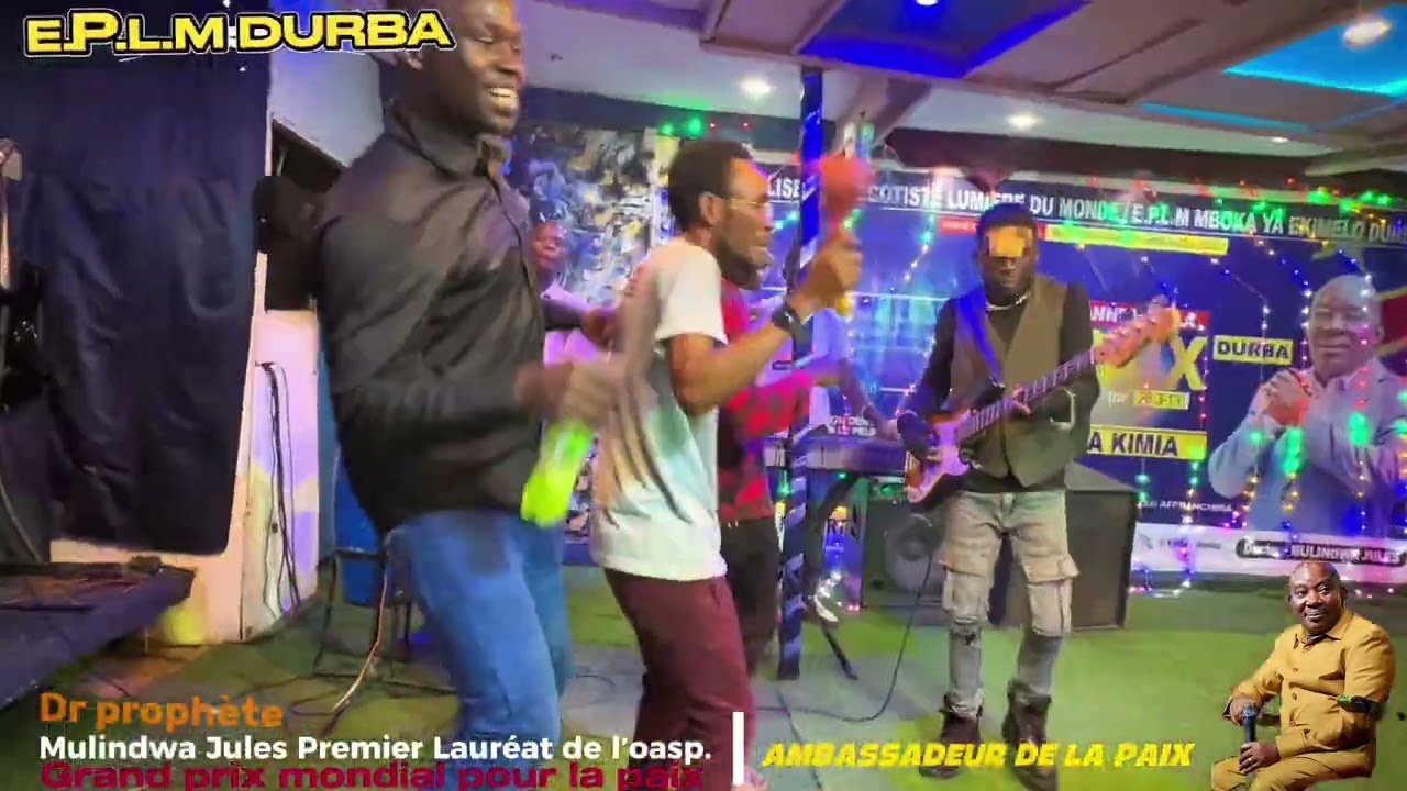 Chanson de l’ambassadeur de la paix dans le monde le docteur prophète Jules Mulindwa les victorieux