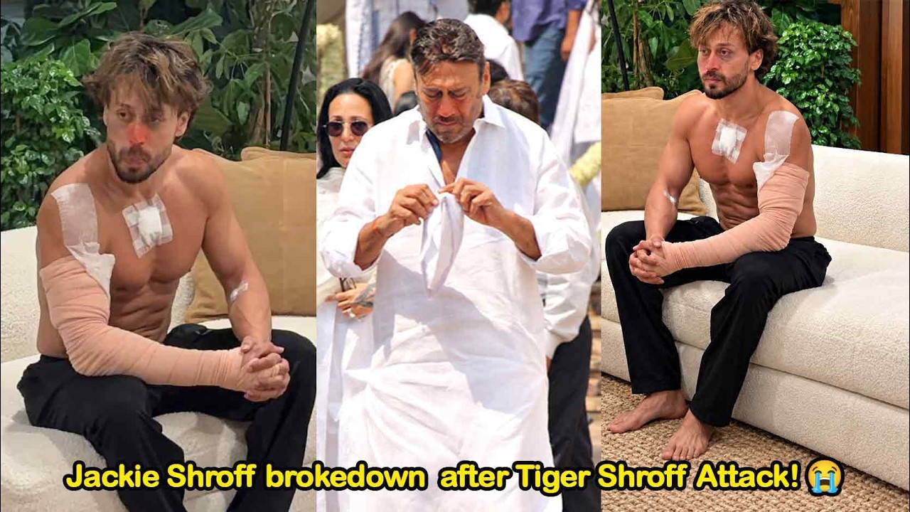 Jackie Shroff brokedown and Crying after Tiger Shroff Attack with G*nshots outside his Home!