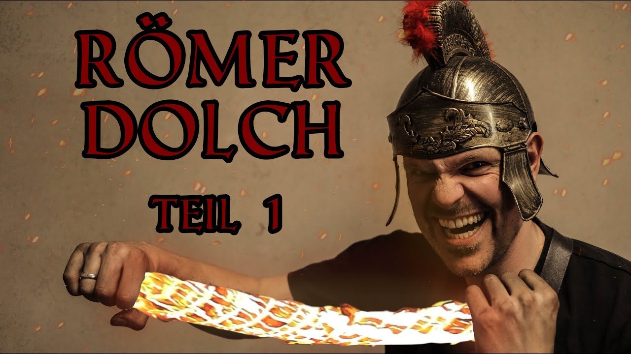 Uraltes Eisen in Damast schmieden. Römerdolch Challenge 1/3