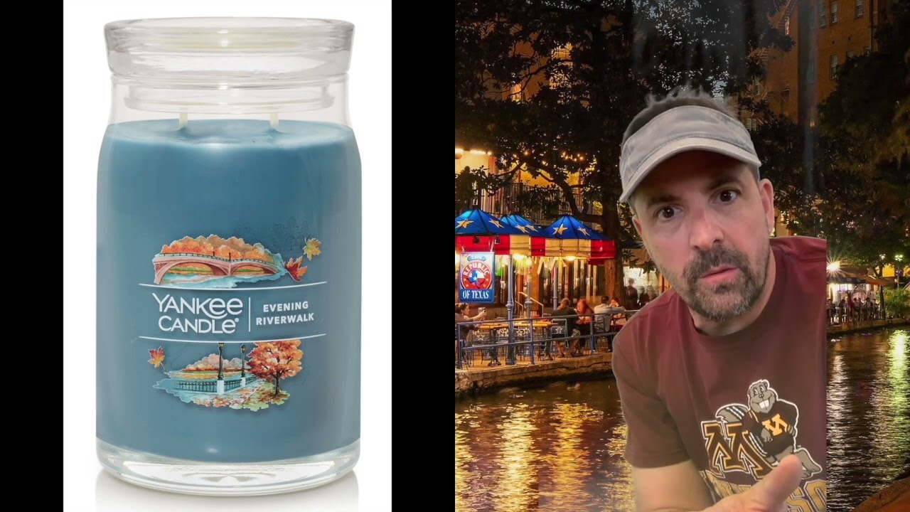 Yankee Candle:  EVENING RIVERWALK review: Tom's Candle Reviews