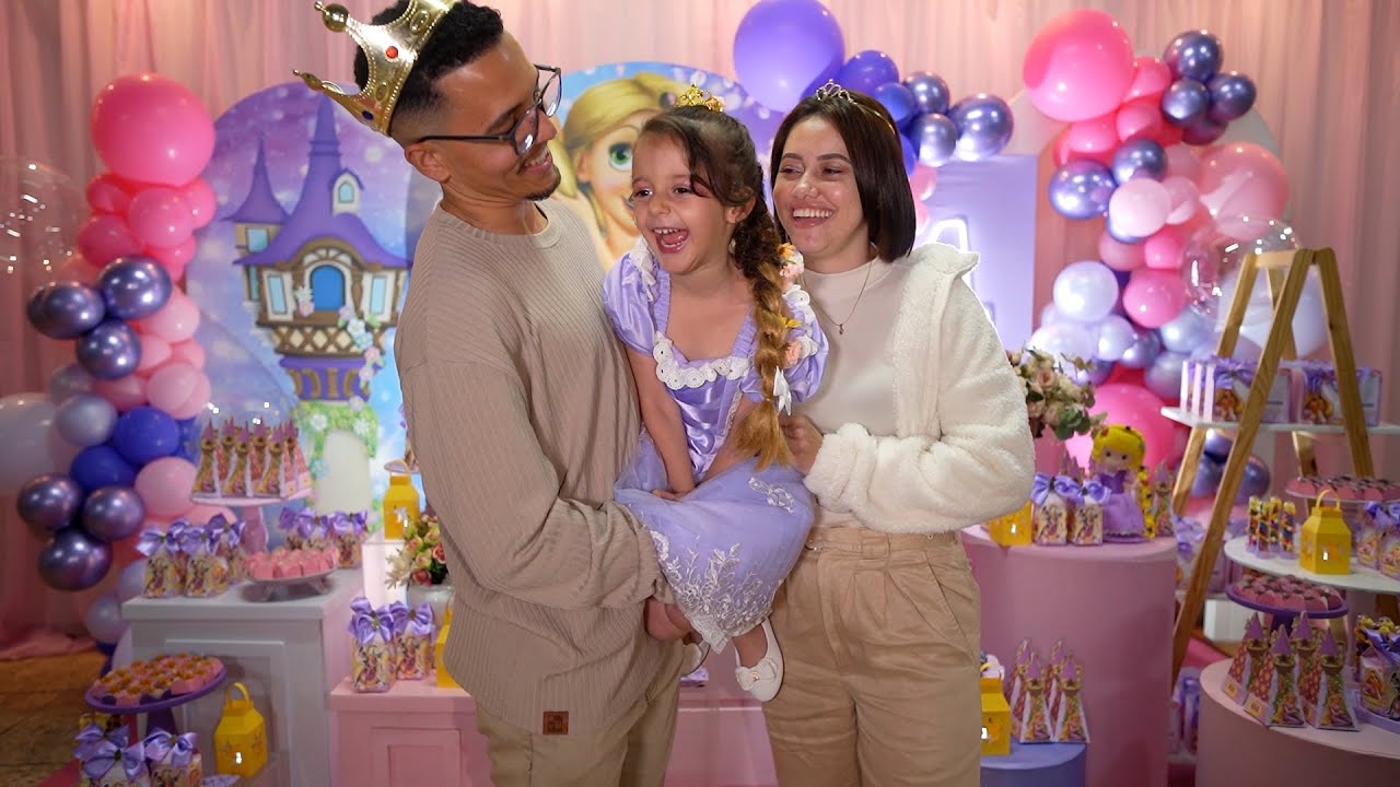 Festa Enrolados Rapunzel | 4 anos Bia