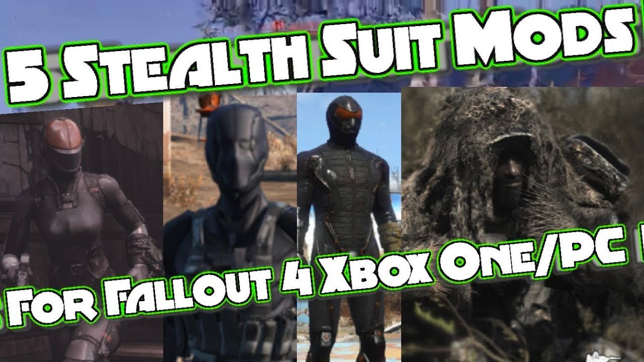5 Stealth Suit Mods For Fallout 4 Xbox One/PC