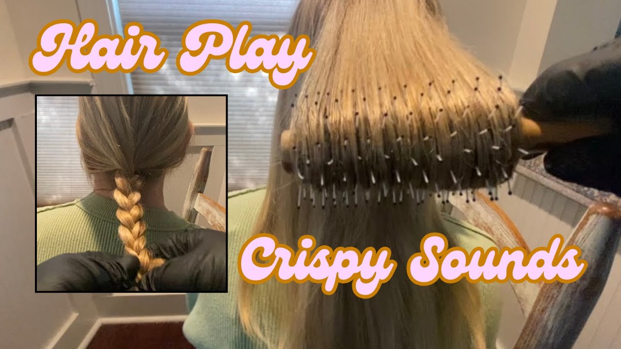 ASMR HAIR PLAY ON A REAL PERSON (FAST & AGGRESSIVE)