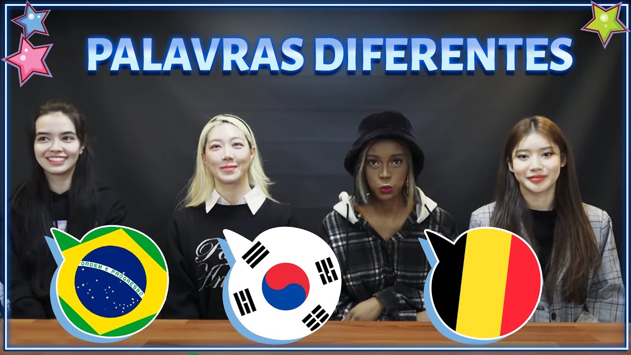GRUPO DE KPOP FALA SOBRE DIFERENÇAS ENTRE BRASIL, COREIA E BÉLGICA (COM BLACK SWAN)