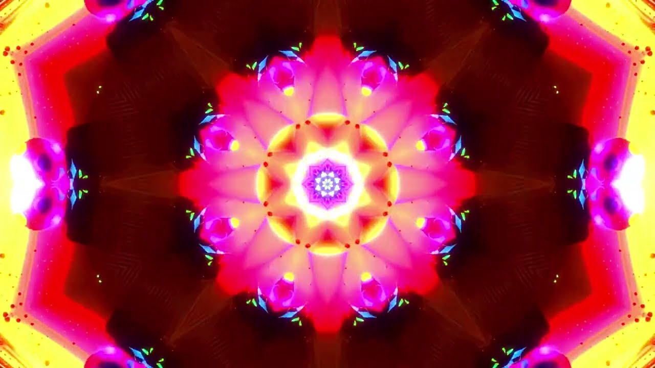 🎐 Visual Soundscape Kaleidoscope | Zen Patterns for Stress Release ❊60fps 🎐