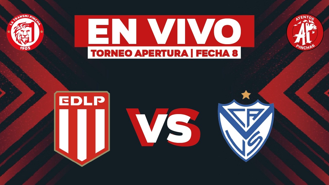 🦁ESTUDIANTES vs. VELEZ- EN VIVO 🔴 FECHA 8- APERTURA 2026