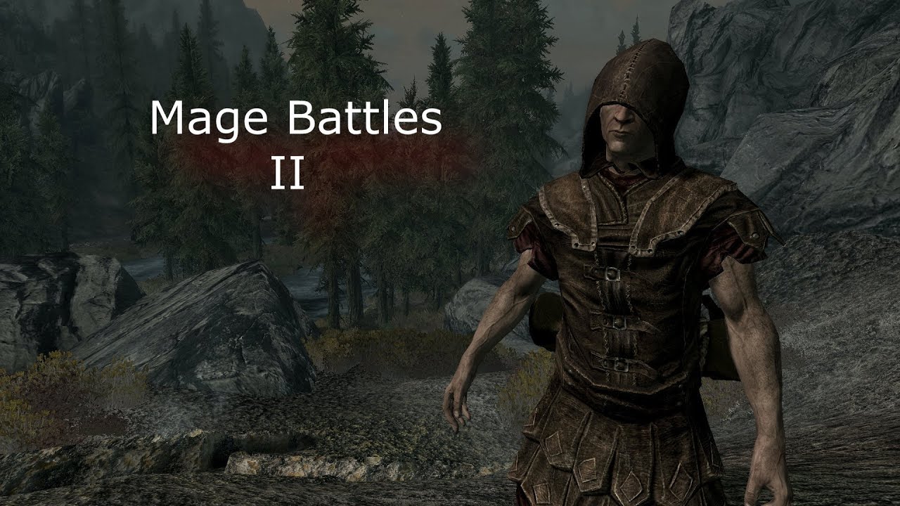 Skyrim Epic Mage Battle II