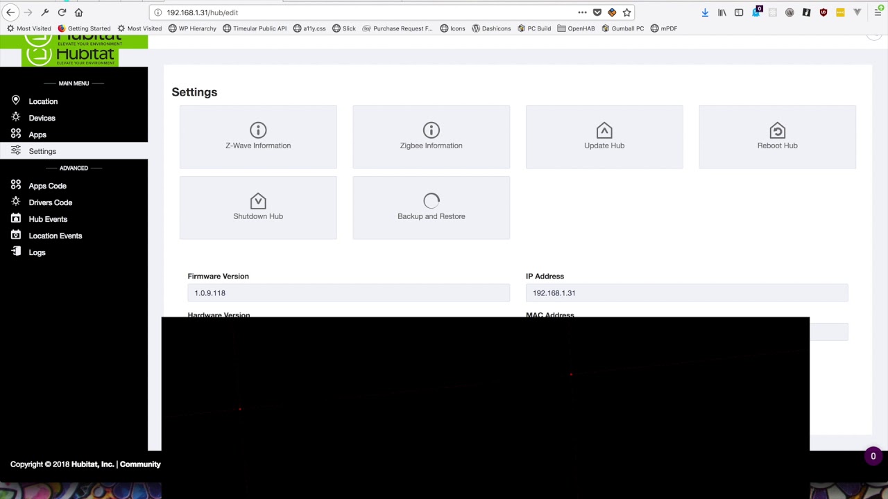 Hubitat Elevation Unboxing and Setup