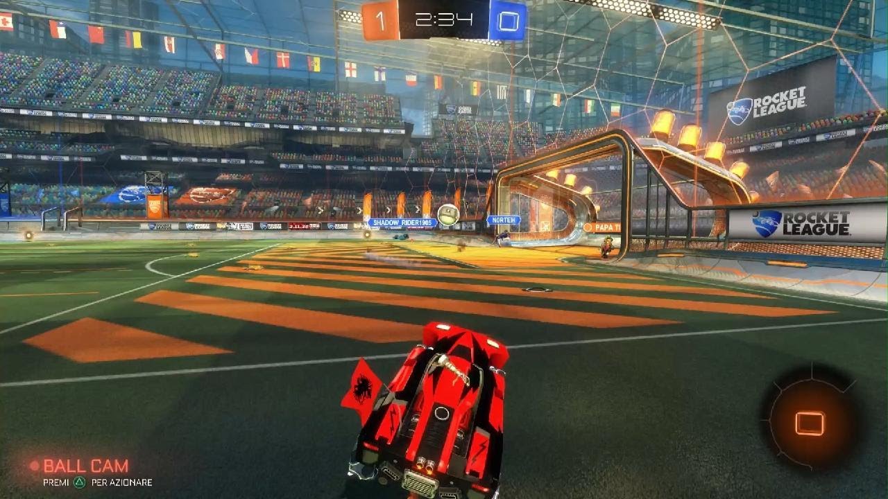 Gioco a rocket league per la prima volta