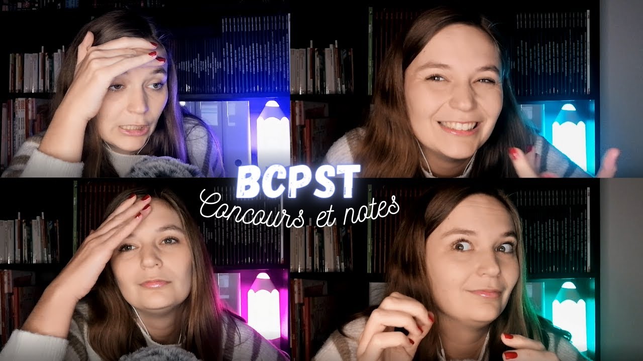 ASMR | La pr&eacute;pa BCPST : les concours et mes notes 🤭🌼