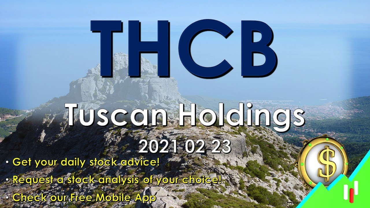 Stocks to Buy: THCB Tuscan Holdings Corp 2021 02 23