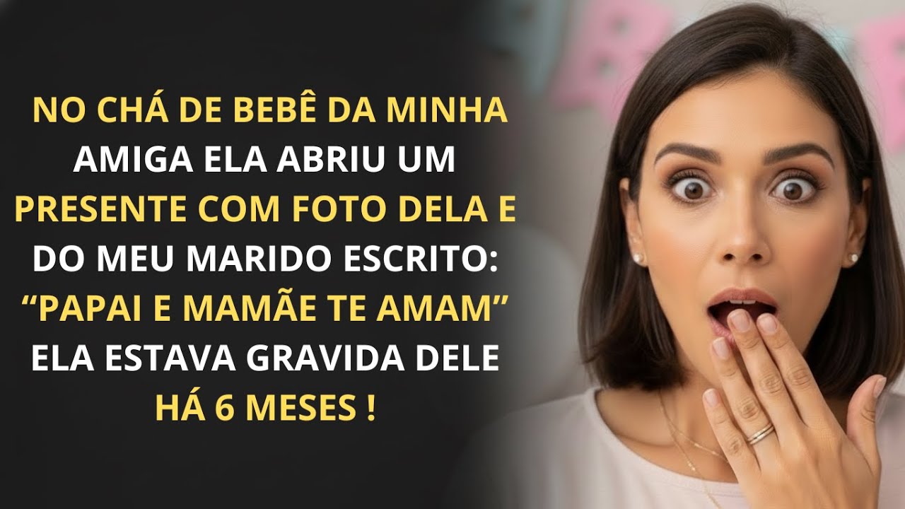 Durante o chá de bebê da minha amiga descobri que o filho era do meu marido