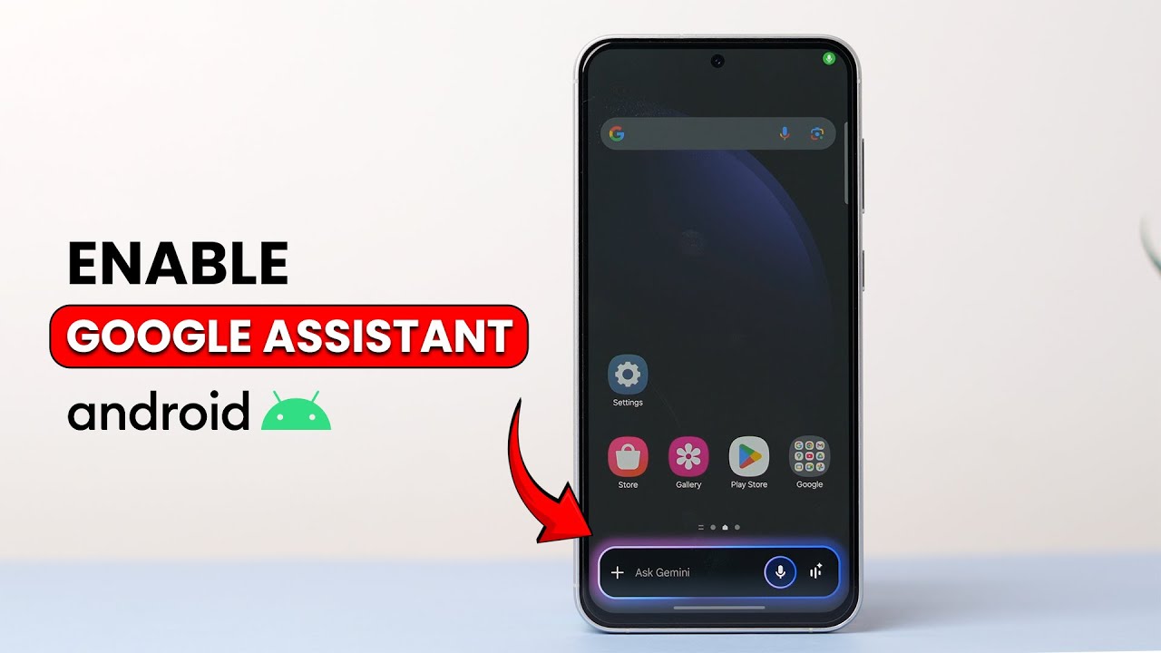 Как включить Google Assistant на телефоне Android?