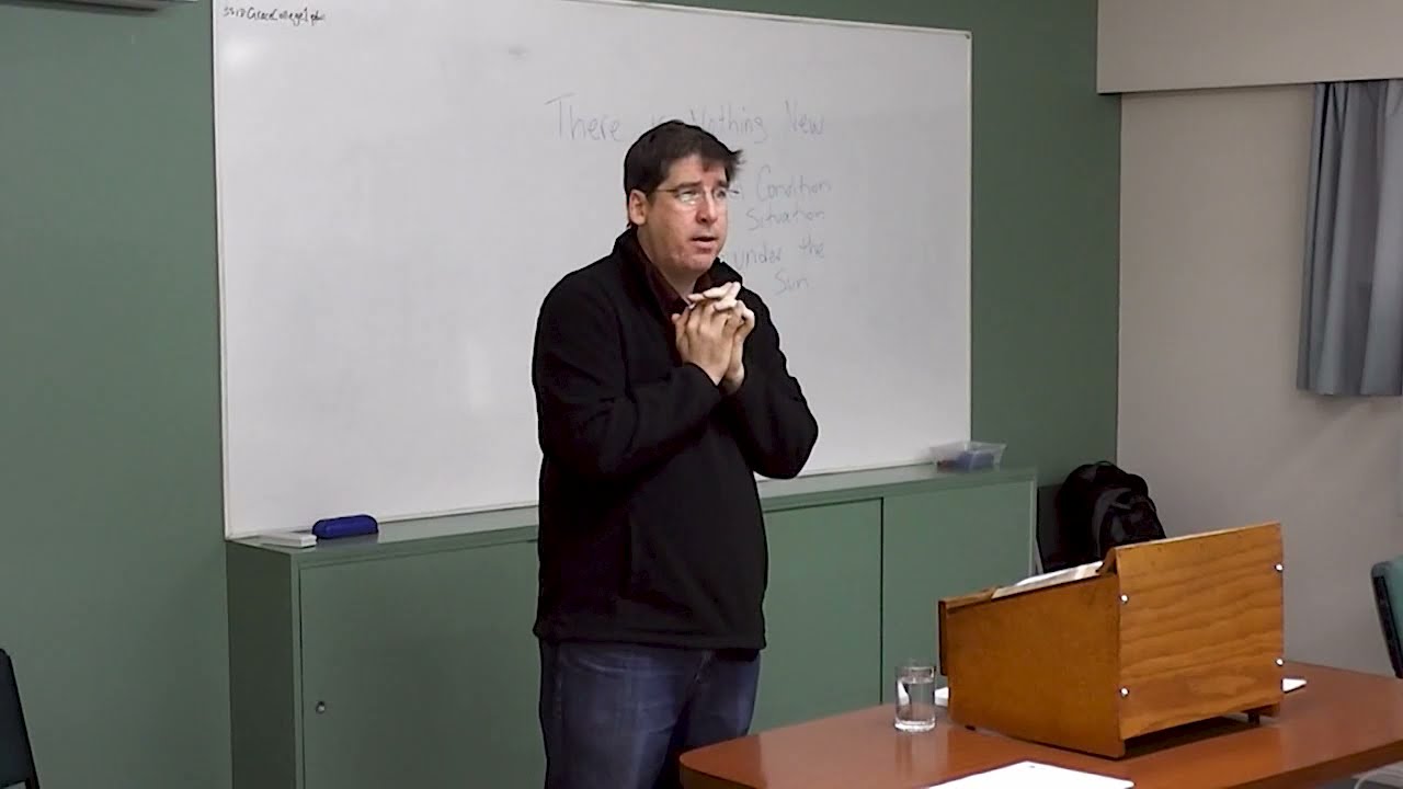 The Book of Ecclesiastes - Day 2, Session 1