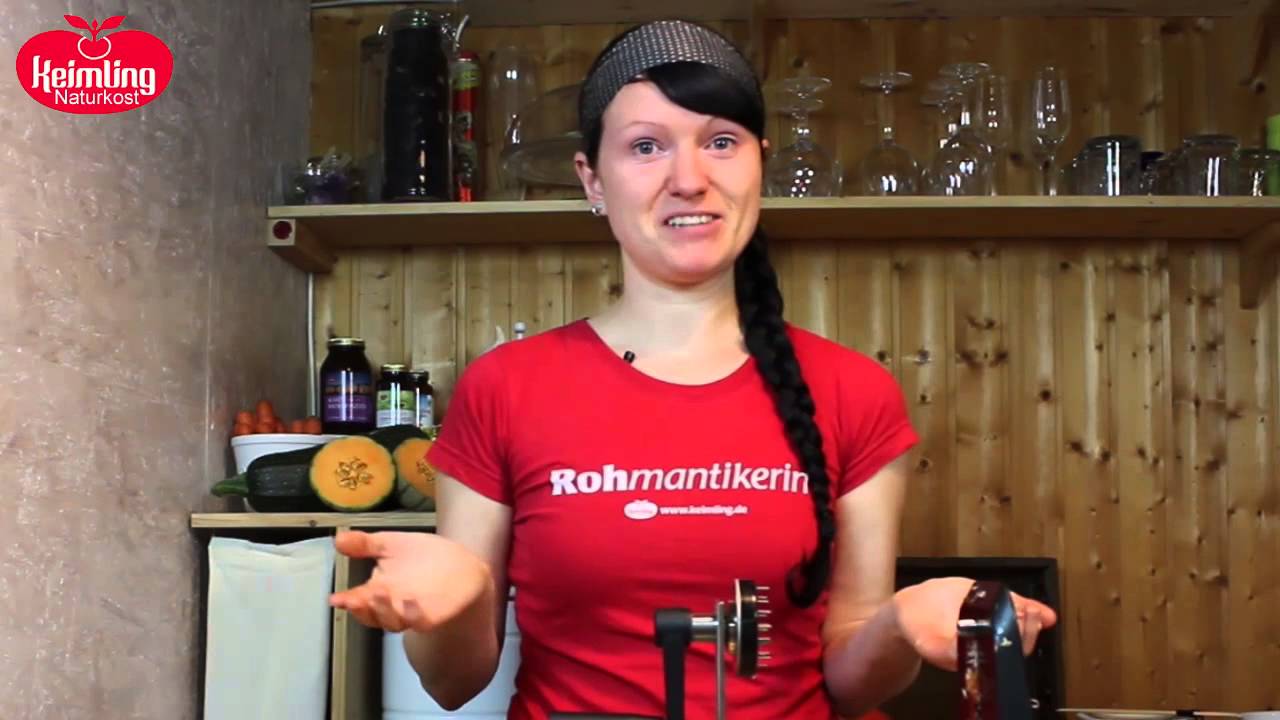 Spiralschneider Le Rouet  - Rohköstliche Tipps von Andrea!