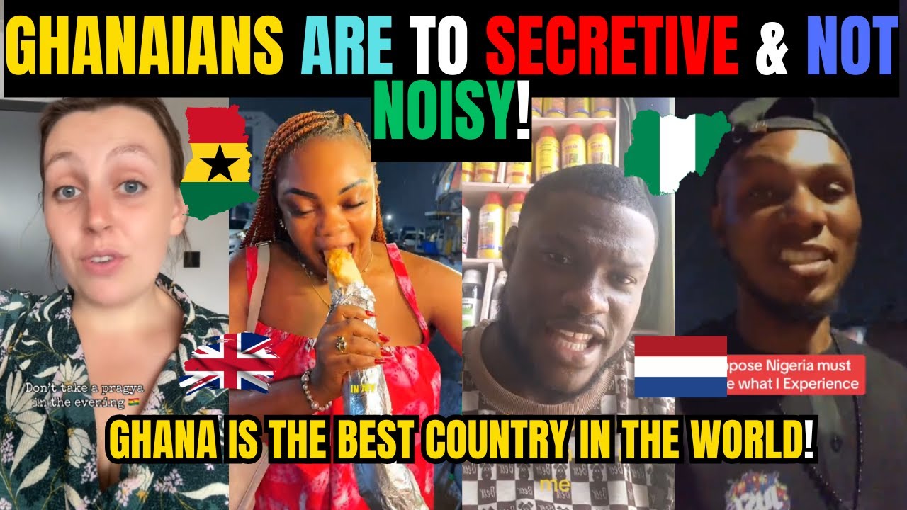 🇬🇭🇺🇸 GHANAIANS ARE TO SECRETIVE & NOT NOISY | FOREIGNERS & DIASPORANS SHARE EXPERIENCE | Kamma Dyn