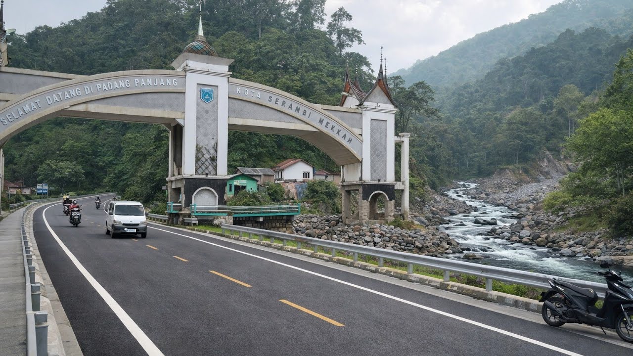 KONDISI TERKINI PAGI DIJEMBATAN KEMBAR LEMBAH ANAI DAN LOKASI HULU GALODO GAPURA PADANG PANJANG
