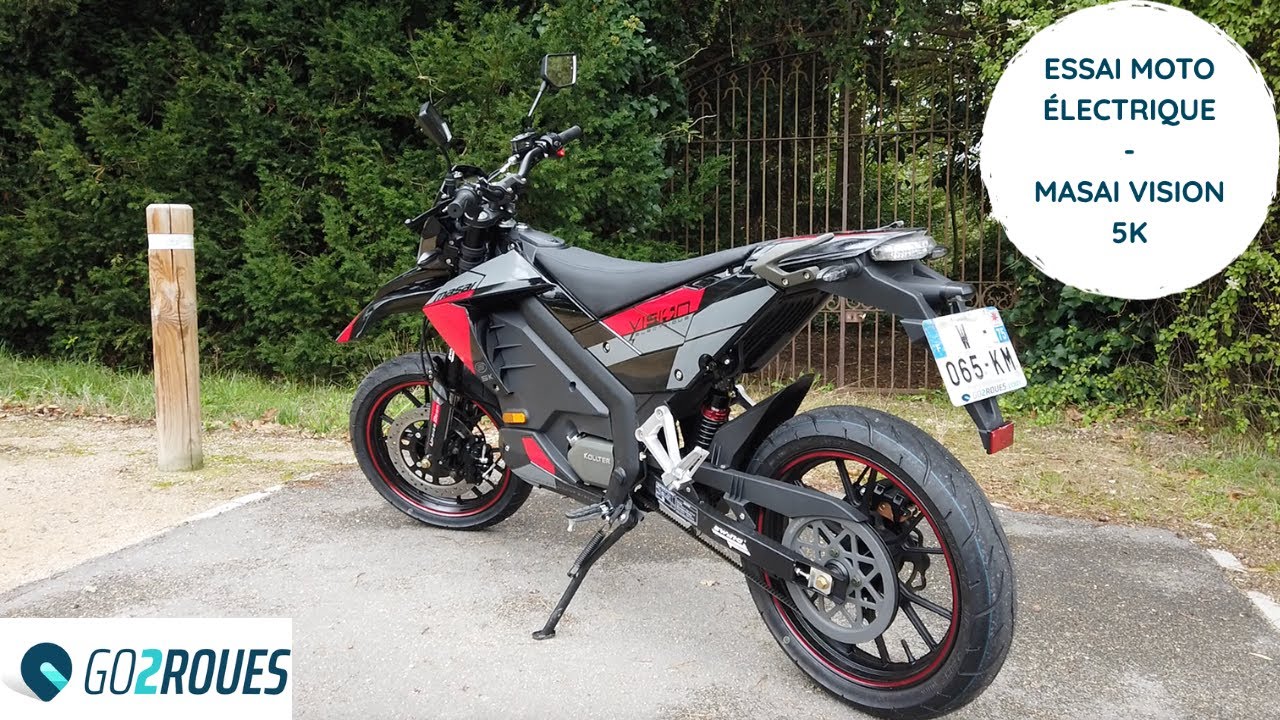 Masai Vision 5K - Essai Supermotard Électrique 125