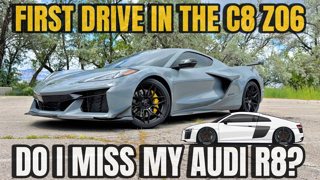 2025 C8 Corvette Z06 First Drive: Do I Miss My Audi R8?
