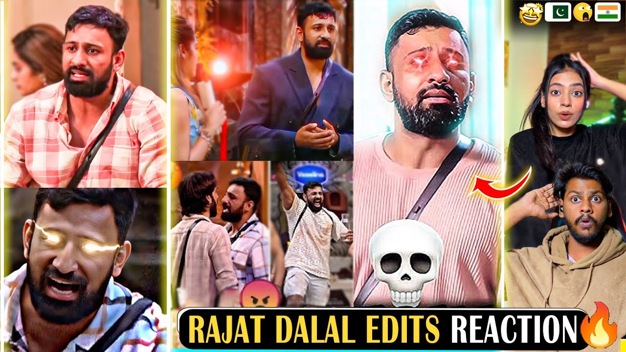 Reaction on Rajat Dalal Attitude Edits  🔥 | Rajat Distroy BigBoss 🔥😈