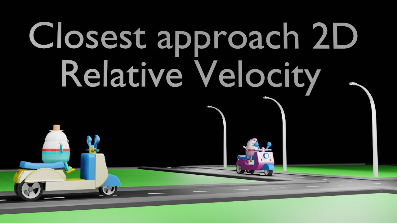 Closest approach in 2D |Relative Motion | Class 11 |  IIT JEE | NEET | Physics