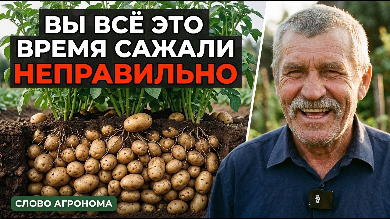 Так сажали в СССР &mdash; и получали ОГРОМНЫЙ урожай которого хватало на всю зиму и еще оставалось