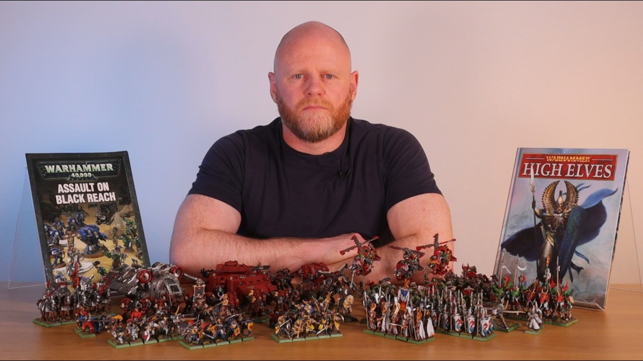 4 года разбора моих запасов Warhammer