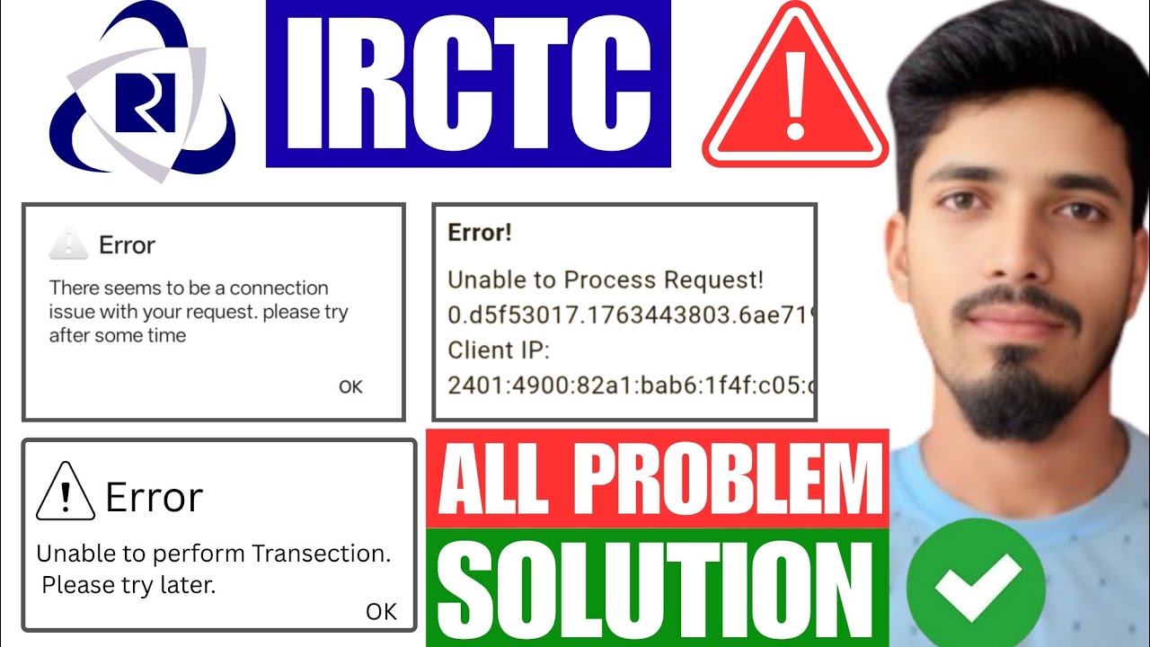IRCTC Tatkal Ticket 3 Big Problems Railway Has Confirmed | Full Solutions Revealed | Confirm Tatkal