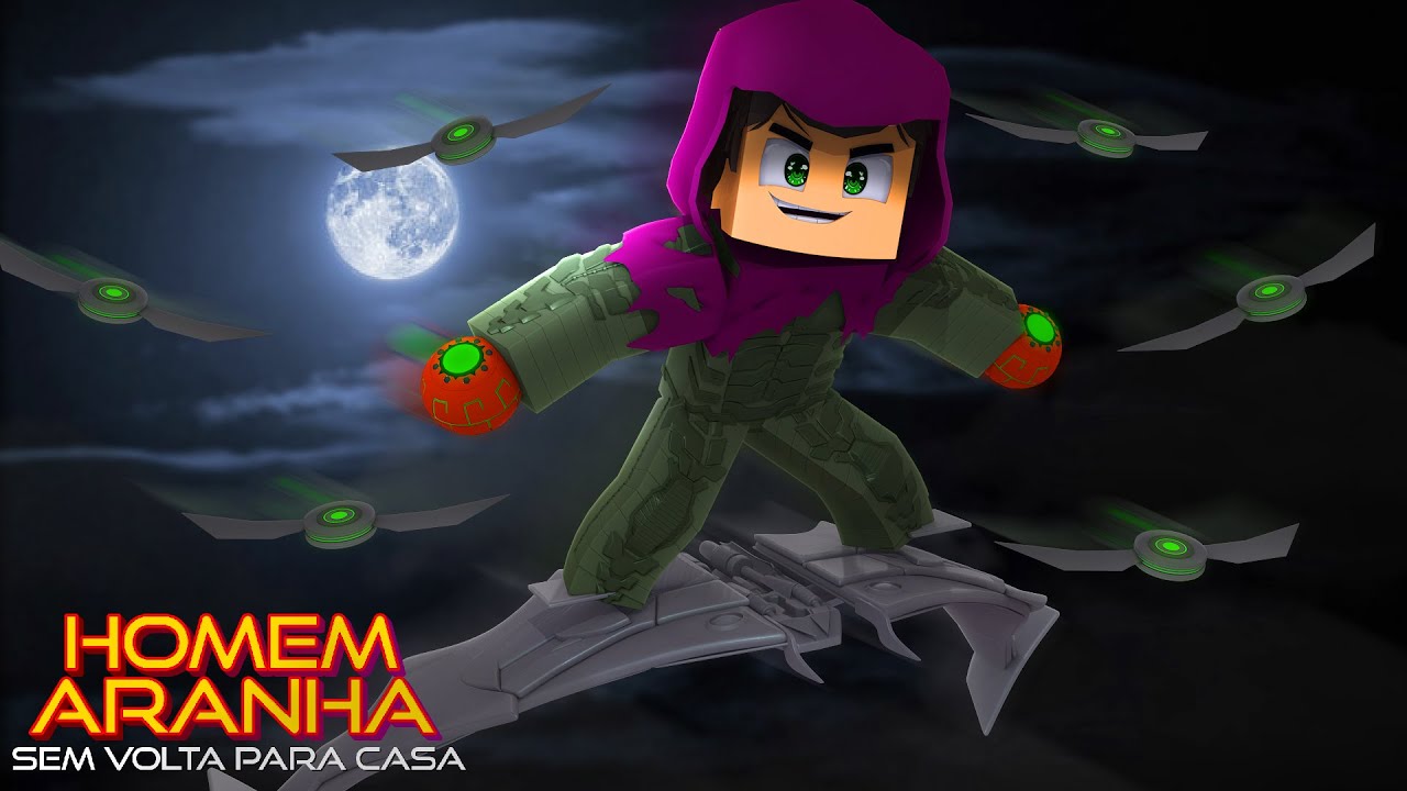 Minecraft: DUENDE VERDE VOLTOU - HOMEM ARANHA SEM VOLTA PARA CASA Ep.10 ‹‹ P3DRU ››