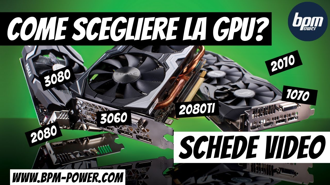 Schede video NVIDIA: comprendere i nomi e i significati fra GT, GTX e RTX